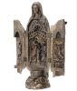 Picture of Lady of Grace Polyptych Cold Cast Bronze Sculpture with Annunciation Inside 