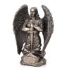 Picture of Saint Michael Figural Prayer Monument Cold Cast Bronze