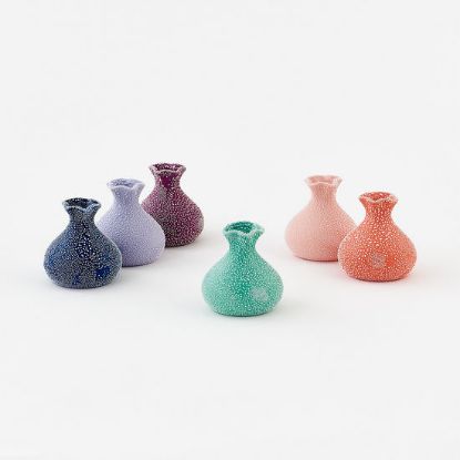 Picture of Speckled Ceramic Small Vase, Assorted Colors