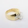 Picture of 14k Yellow Gold 1.42Ct. Emerald Cut Diamond Ring 