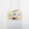 Picture of 14k Yellow Gold 1.42Ct. Emerald Cut Diamond Ring 