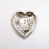 Picture of 14k White Gold & Pavé Set Diamond Heart Slide Pendant 