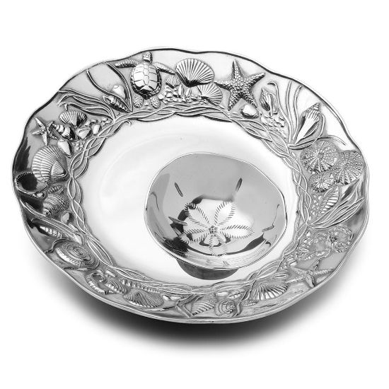 Picture of Wilton Armetale 'Costal Collection' 2-Piece Chip & Dip Set