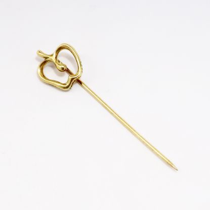 Picture of Tiffany & Co. Elsa Peretti 18k Yellow Gold Apple Stick Pin