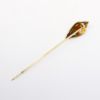 Picture of Antique 1920's Allsopp-Bliss Co. 14k Yellow Gold, Purple Guilloche Enamel & Pearl Stick Pin