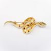 Picture of Vintage 14k Gold, Ruby & Diamond Snake Brooch/Pendant