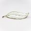 Picture of Vintage Mid Century Modernist Finn Jensen Sterling Silver & White Guilloche Enamel Leaf Brooch