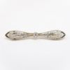 Picture of Antique Edwardian Era 14k Yellow Gold, Platinum & Old Cut Diamond Brooch