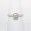 Picture of Antique Art Deco Era 14k White Gold & Old European Cut Diamond Solitaire Engagement Ring