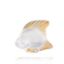 Picture of Lalique Fish Sculpture - Clear with Gold Stamping Crystal