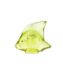 Picture of Lalique Fish Sculpture - Anise Green Crystal