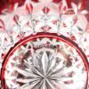 Picture of Waterford Crystal 6" 'Snow Crystals' Ruby Red Snowflake Bowl 