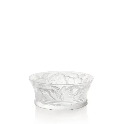 Picture of Lalique Jungle Bowl - Clear Crystal