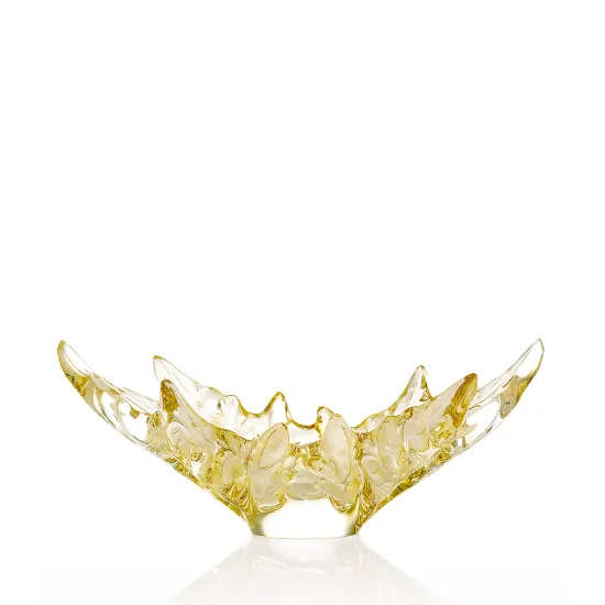 Picture of Lalique Champs-Élysées Bowl - Gold Luster Crystal