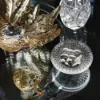 Picture of Lalique Caroline Turtle Sculpture - Gold Luster Crystal