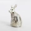 Picture of Christofle 'Lumiere d'Argent Collection' Lapin Guetteur (Watchful Rabbit) Figurine with Original Packaging