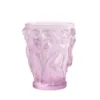 Picture of Lalique Bacchantes Vase - Pink Luster Crystal