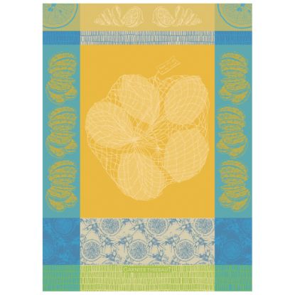 Picture of Garnier-Thiebaut 'Filet de Citrons' Kitchen Towel