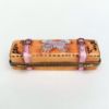 Picture of Retired Limoges Porcelain Glove Box Trinket Box with 'Surprise' Gloves Inside by Rochard