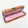 Picture of Retired Limoges Porcelain Glove Box Trinket Box with 'Surprise' Gloves Inside by Rochard