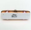 Picture of Retired Limoges Porcelain Glove Box Trinket Box with 'Surprise' Gloves Inside by Rochard