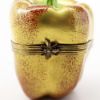 Picture of Retired Limoges Porcelain Golden Bell Pepper Trinket Box by Chamart