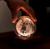 Picture of Gingko Designs 'World Globe' Amber Crystal Light