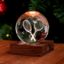 Picture of Gingko Designs 'Tennis Rackets' Amber Crystal Light