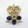 Picture of 1983 Jose Barerra for Avon 'Florentine Fleur de Lis' Brooch & Clip-On Earring Set