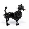 Picture of Vintage Schreiner New York Black Rhinestone Poodle Brooch