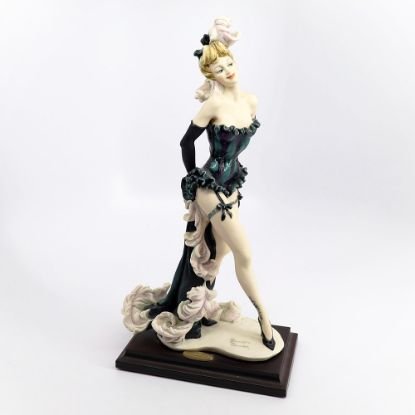 Picture of Rare Giuseppe Armani 'Kitty' Figurine 1297C from the Cabaret Dancers Collection