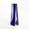 Picture of Matt Kolbrener 'BB' Mini Glass Vase in Indigo Blue Splash