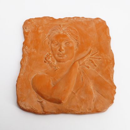 Picture of Glenna Goodacre 'Christina' Terracotta Relief Wall Plaque