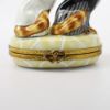 Picture of Limoges Porcelain Figural Bride & Groom Cats Trinket Box