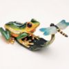 Picture of Kingspoint Designs Frisky the Frog & Dragonfly Trinket Box with Matching Necklace