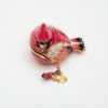 Picture of Kingspoint Designs Carrie the Cardinal Trinket Box with Matching Necklace