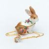 Picture of Kingspoint Designs Ms. Serenity the Rabbit Trinket Box with Matching Necklace