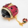 Picture of Kingspoint Designs Lofty the Ladybug Trinket Box with Matching Necklace