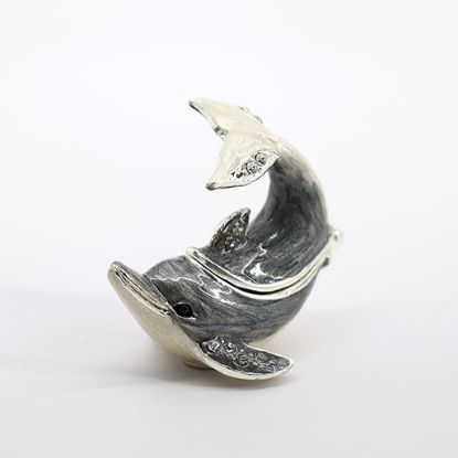 Picture of Kingspoint Designs Adorable Dolphin Mini Trinket Box