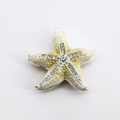 Picture of Kingspoint Designs Dream the White Starfish Mini Trinket Box