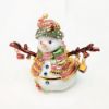 Picture of Kingspoint Designs Dapper Mr. Snowman Trinket Box with Matching Necklace