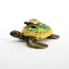 Picture of Kingspoint Designs Mother Sea Turtle with Baby Trinket Box with Matching Necklace