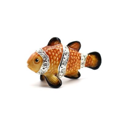 Picture of Kingspoint Designs Happy the Clown Fish Mini Trinket Box