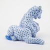 Picture of Herend Lion Cubs Playing Figurine Hand-painted Blue Fishnet Pattern