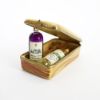 Picture of Retired Limoges Porcelain Case of Wine Trinket Box with Two 'Surprise' Bottles by Sinclair