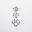 Picture of 18k White Gold & Diamond Triple Quatrefoil Pendant