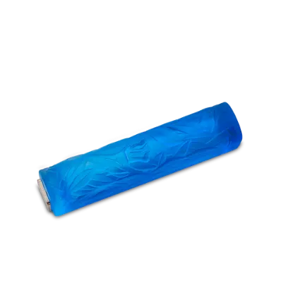 Picture of Daum Crystal Blue Olive Leaf Mezuzah