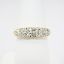 Picture of Antique Art Deco 18k Yellow Gold & Diamond Wedding Band 