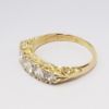 Picture of Antique Art Deco 18k Yellow Gold & Diamond Wedding Band 