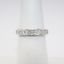 Picture of Platinum & Channel Set Diamonds Wedding Band with Milgrain Detailing 